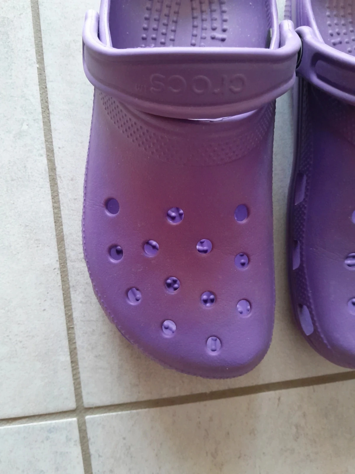 Crocs violettes - Pointure 36/38 - Excellent état – photo 2